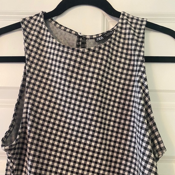 Bodycon Gingham Zara Dress - Picture 4 of 5